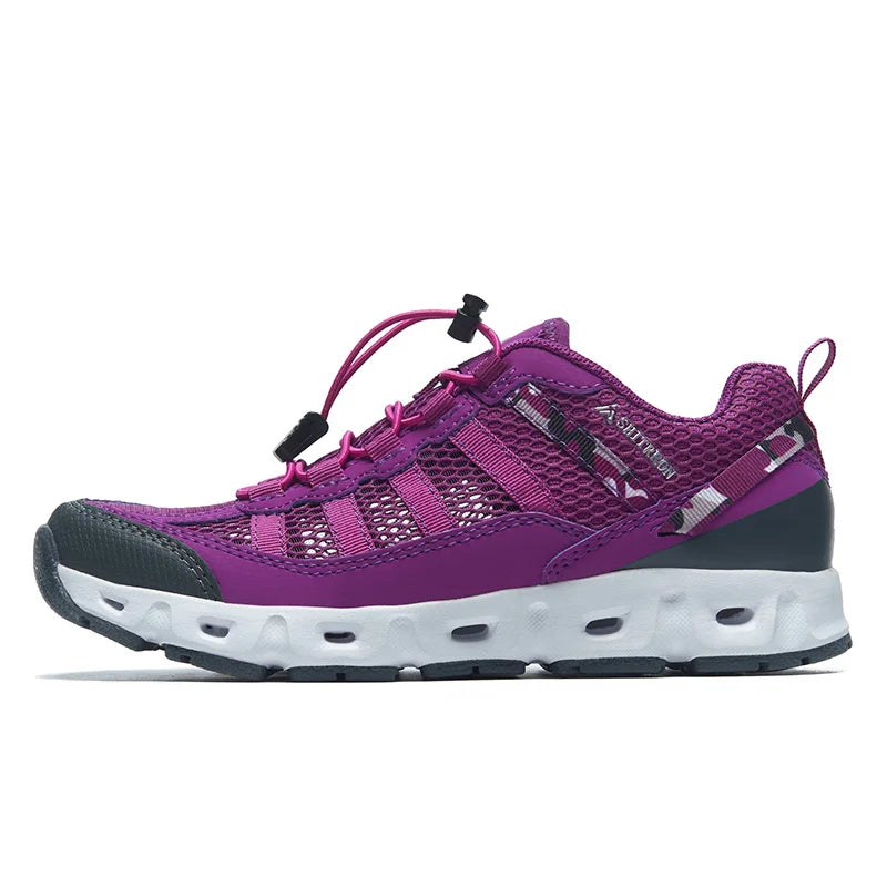 2025 Summer Sneakers Men Outdoor Beach Shoes Women Aqua Travelling Breathable Light Hiking Shoes Water Sports Training Footwear