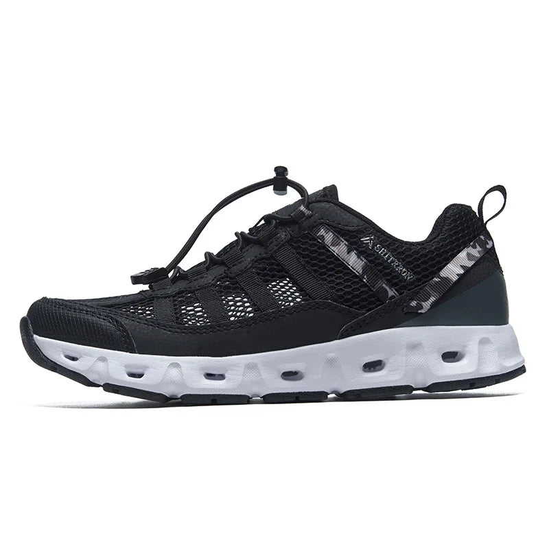 2025 Summer Sneakers Men Outdoor Beach Shoes Women Aqua Travelling Breathable Light Hiking Shoes Water Sports Training Footwear