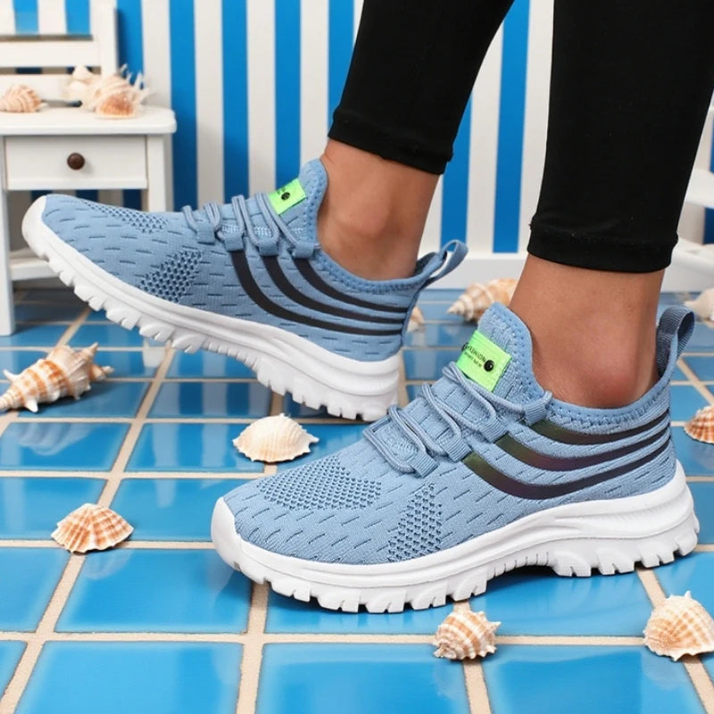 Women's Sneakers Minimalist Breathable Comfortable Classic Lightweight Walking Shoe Outdoor Training Tennis Balance Running Shoe