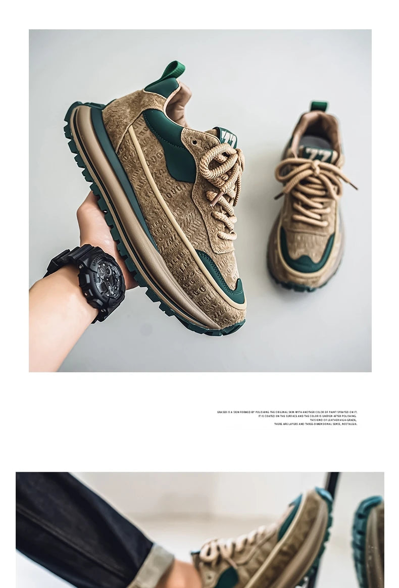 Loafers Fashion Casual Sneaker Men's Sneakers Sports and Leisure Shoes for Men Non-Slip All-match Wear-resistant Outdoor New