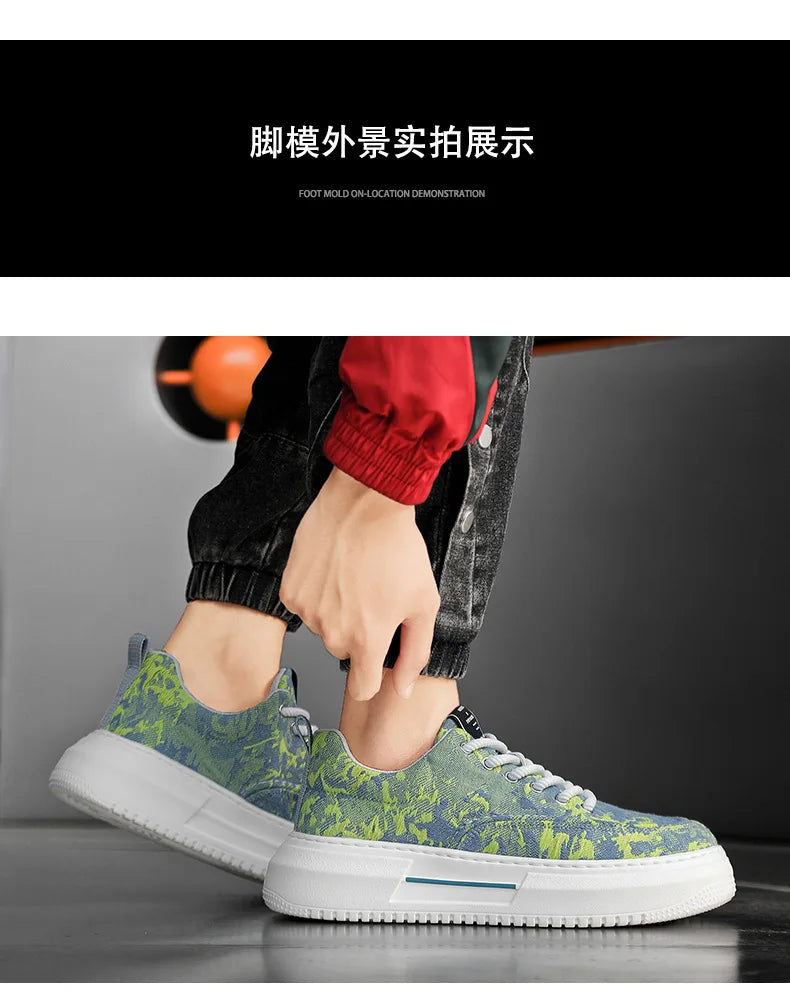 2025 Sneakers For Men Breathable Non-Slip Sport Shoes Male Fashion Casual Platform Shoes Comfortable Outdoor Running Shoes