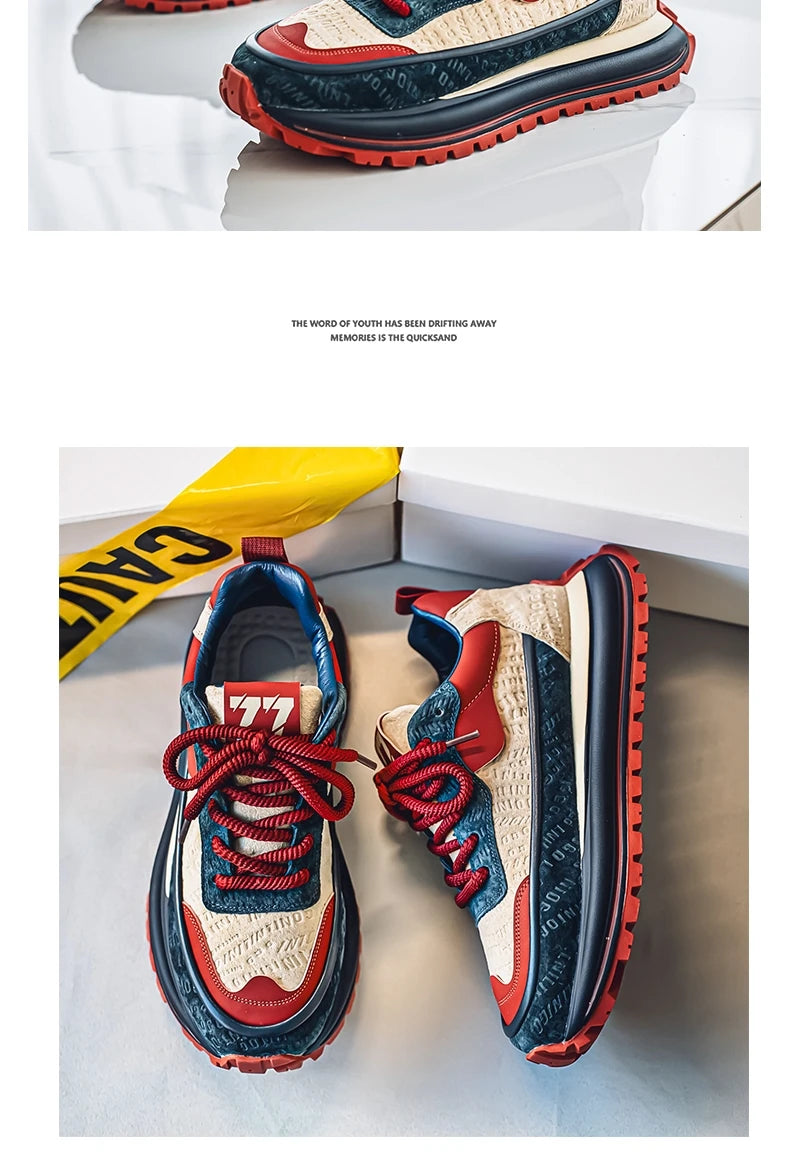 Loafers Fashion Casual Sneaker Men's Sneakers Sports and Leisure Shoes for Men Non-Slip All-match Wear-resistant Outdoor New