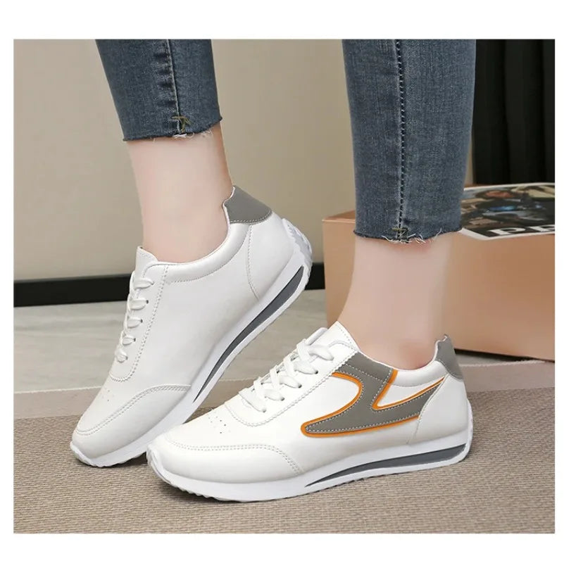 Sneakers Women New Sports Shoes Women's Small White Shoes Fashion Comfort Sneakers All-match Lightweight Casual Running Shoes
