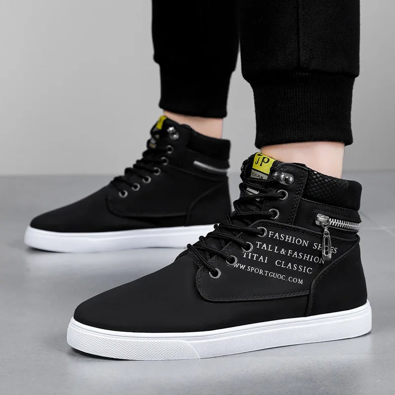 Brand Designer Men's Sneakers Comfortable Casual Shoes Fashion Non-slip Platform Shoes New Lightweight Sneakers Tenis Masculino