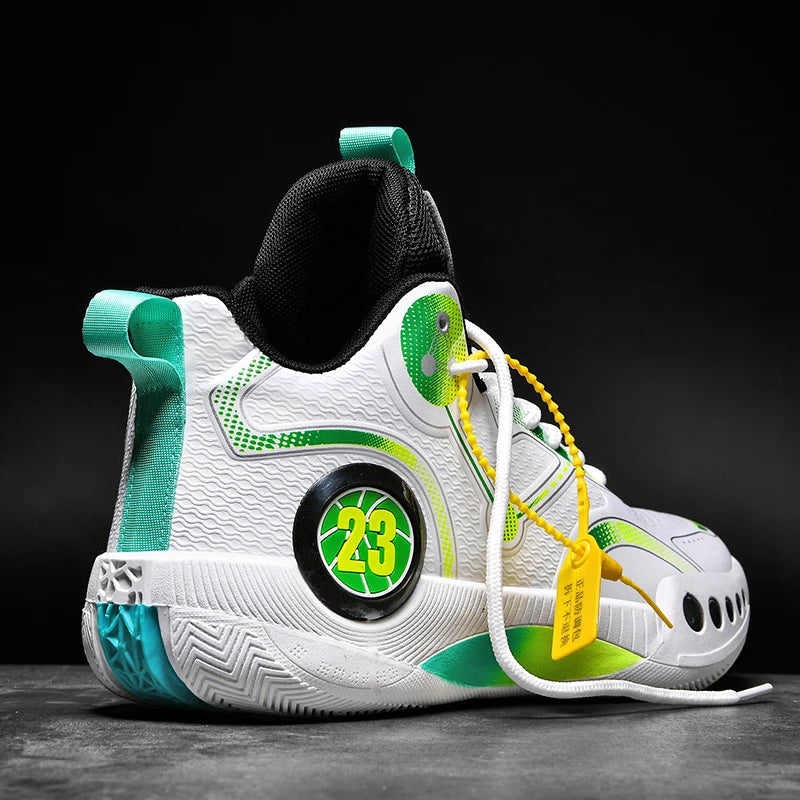 Popular Basketball Shoes Men Women Sneakers  Male Training Sports Fashion Colorful Waterproof Shoes Casual Non-Slip Couple Shoes