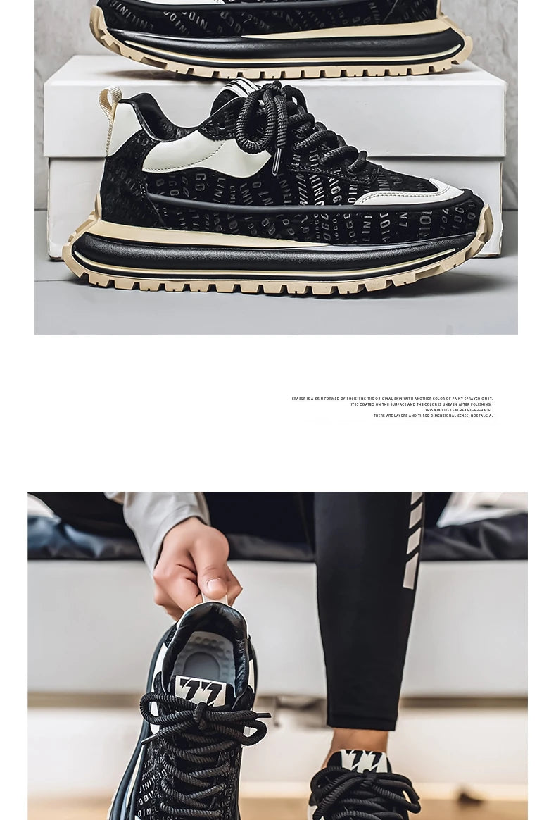 Loafers Fashion Casual Sneaker Men's Sneakers Sports and Leisure Shoes for Men Non-Slip All-match Wear-resistant Outdoor New