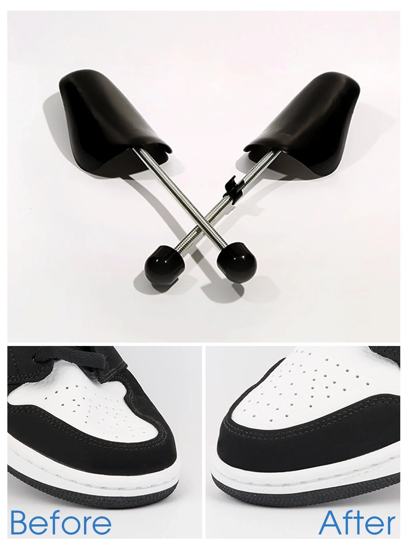 2pcs Upper Support Bracket, Anti Deformation Crease-Resistance Aluminum Shoe Accessories For Sneakers
