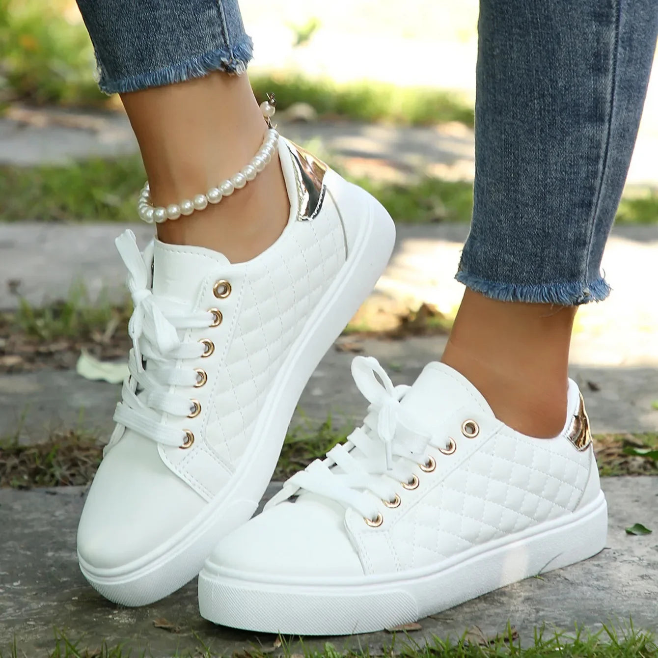 Women Sneakers 2024 Spring New Fashion Breathable Loafers Soft Sole Walking Casual Sneaker Comfortable Shallow Outdoor Sneakers