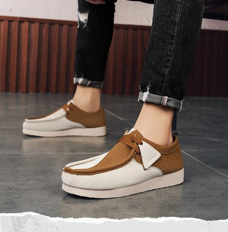 Men's Trendy New Foot on Fashionable Casual Shoes Man Sneakers Popular Outdoor Versatile Comfortable Thick Soled Mens Shoes