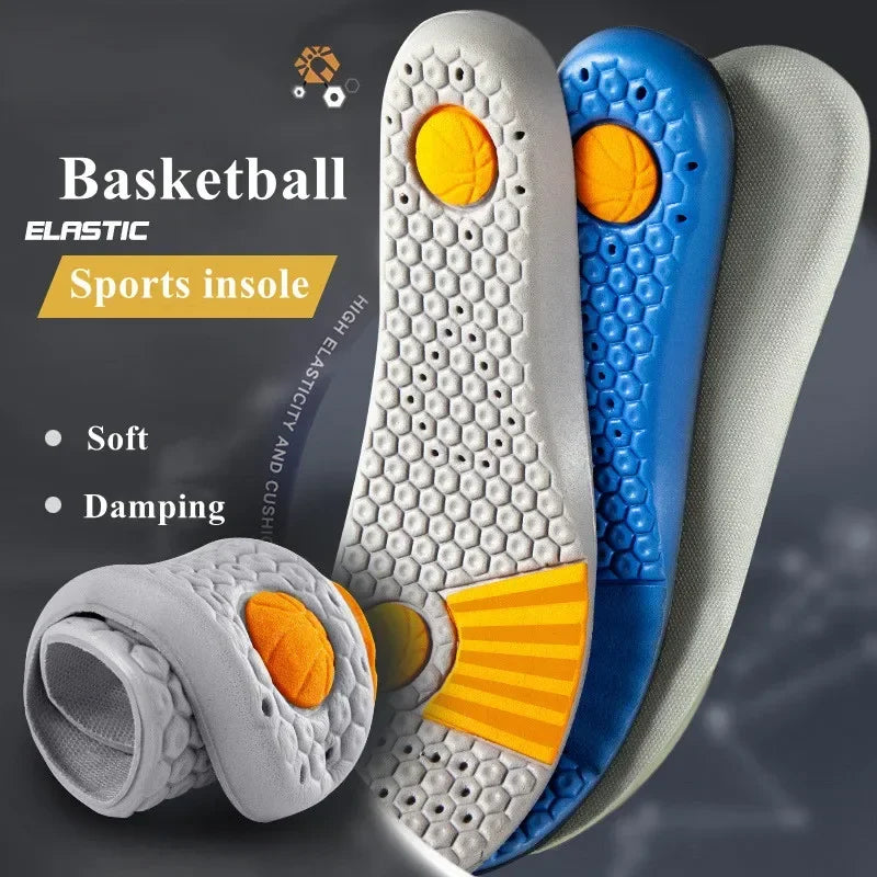 Sports Insoles Memory Foam Shoes Sole Mesh Deodorant Breathable Cushion Running  Feet Man Women Orthopedic Insoles for Sneakers