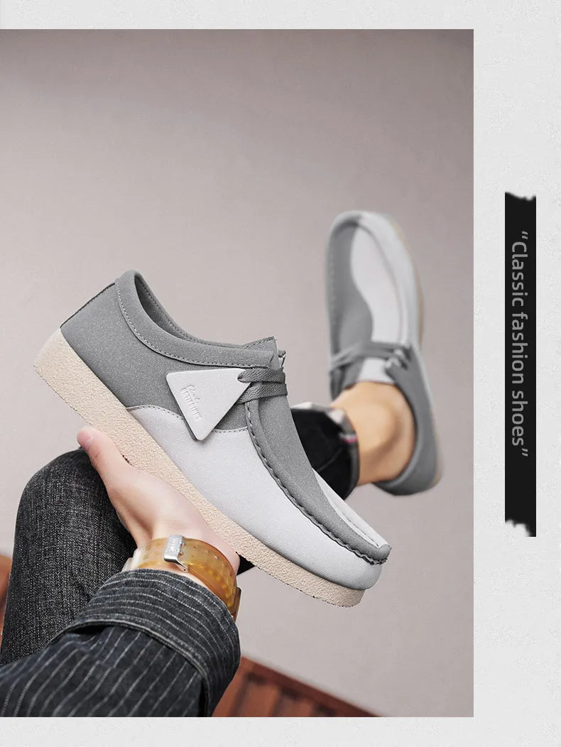 Men's Trendy New Foot on Fashionable Casual Shoes Man Sneakers Popular Outdoor Versatile Comfortable Thick Soled Mens Shoes
