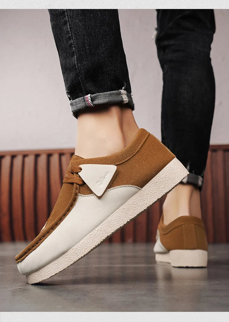 Men's Trendy New Foot on Fashionable Casual Shoes Man Sneakers Popular Outdoor Versatile Comfortable Thick Soled Mens Shoes