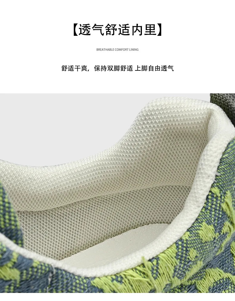 2025 Sneakers For Men Breathable Non-Slip Sport Shoes Male Fashion Casual Platform Shoes Comfortable Outdoor Running Shoes