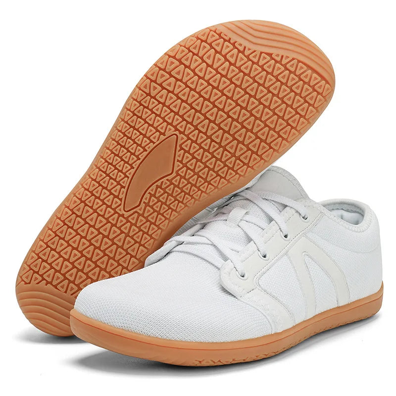 Wide Barefoot Sneakers Light Casual Mens Jogging Shoes Anti-slip Footwear Wide Barefoot Shoes Non-slip Ankle Outdoor Sneakers