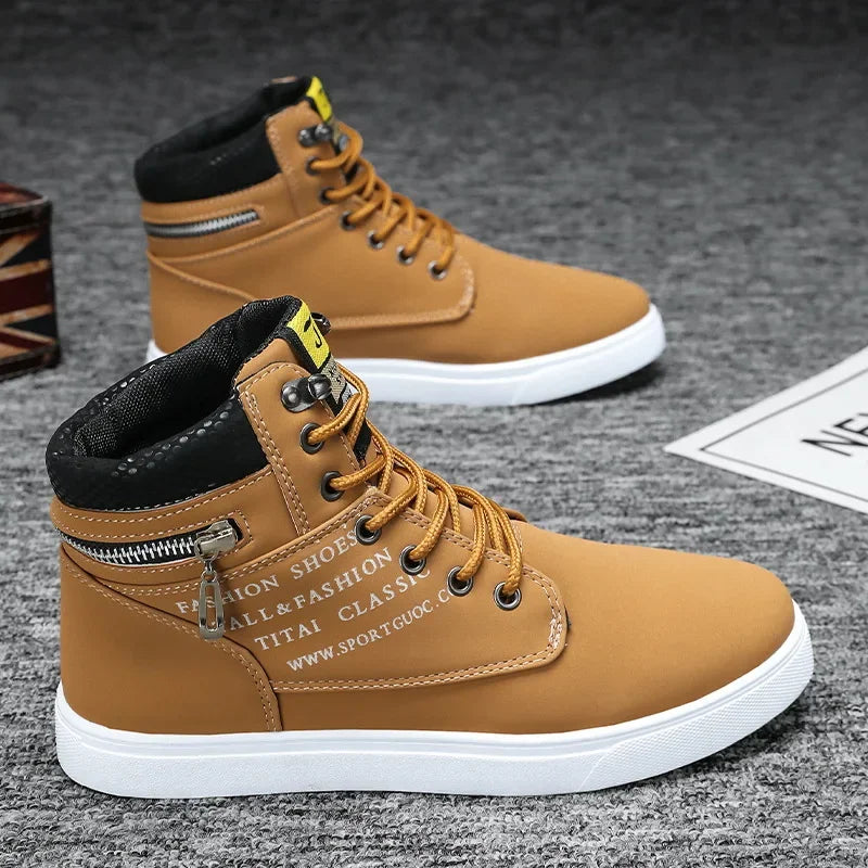 Brand Designer Men's Sneakers Comfortable Casual Shoes Fashion Non-slip Platform Shoes New Lightweight Sneakers Tenis Masculino