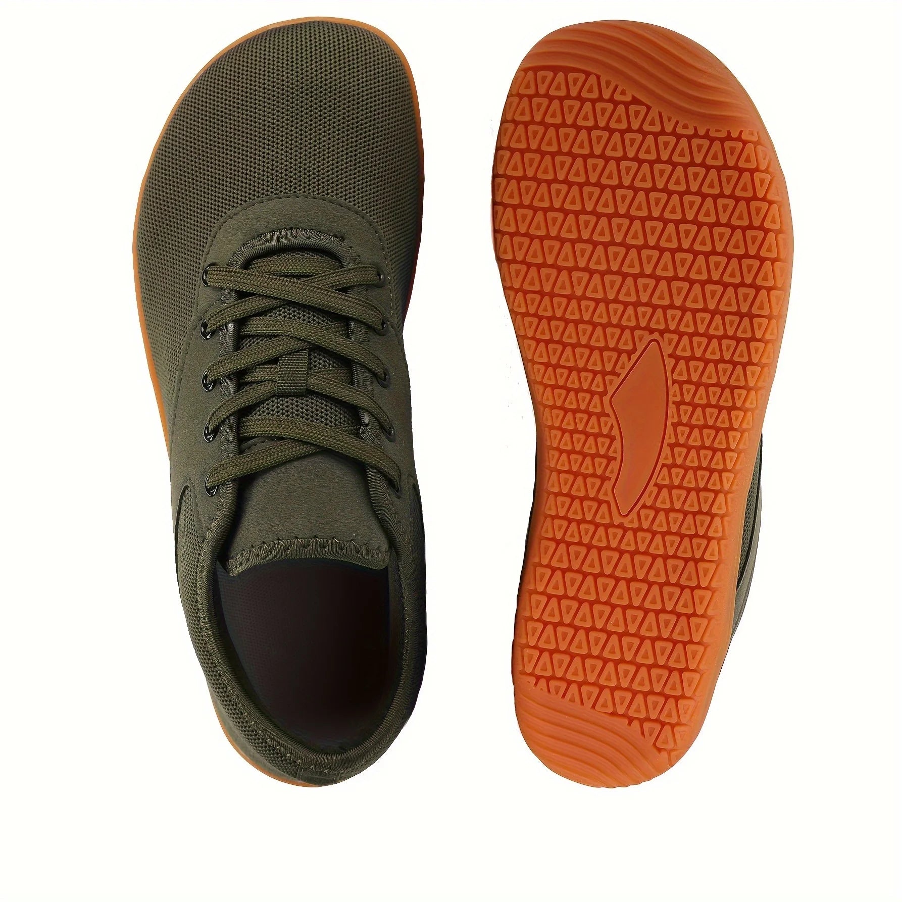 Wide Barefoot Sneakers Light Casual Mens Jogging Shoes Anti-slip Footwear Wide Barefoot Shoes Non-slip Ankle Outdoor Sneakers