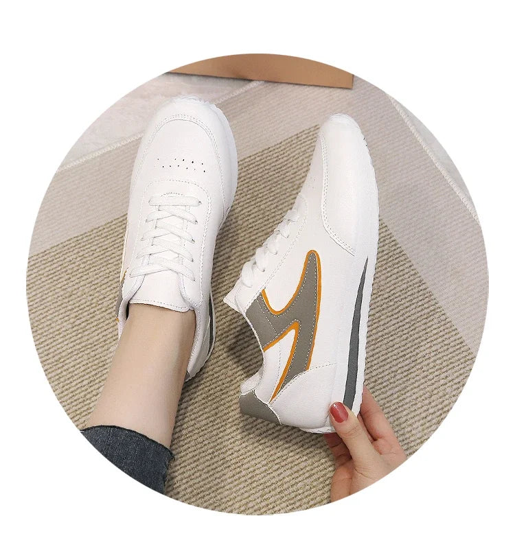 Sneakers Women New Sports Shoes Women's Small White Shoes Fashion Comfort Sneakers All-match Lightweight Casual Running Shoes