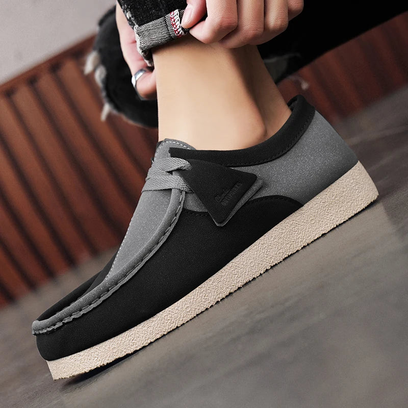 Men's Trendy New Foot on Fashionable Casual Shoes Man Sneakers Popular Outdoor Versatile Comfortable Thick Soled Mens Shoes
