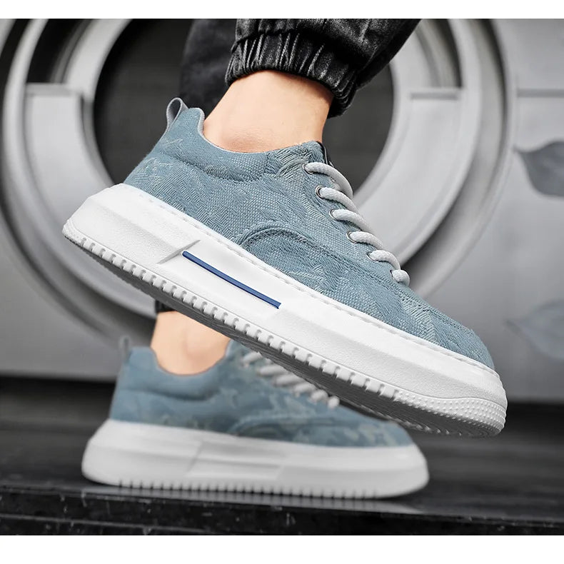 2025 Sneakers For Men Breathable Non-Slip Sport Shoes Male Fashion Casual Platform Shoes Comfortable Outdoor Running Shoes