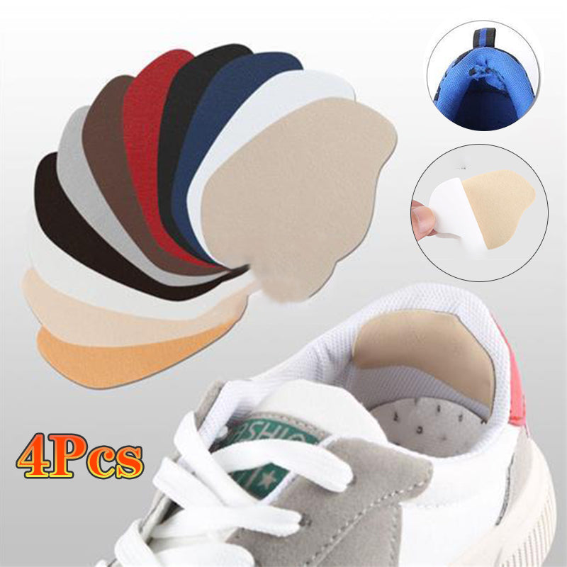 4Pcs Sports Shoes Patches Insoles Sneakers Men Heel Repair Subsidy Women for Anti-Wear Shoes Heels Sticker Foot Care Pad Inserts