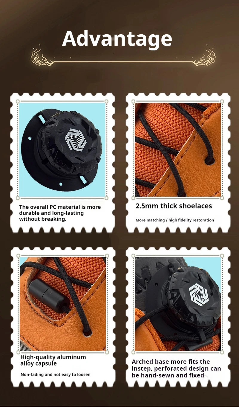 Fashion Swivel Buckle Laces Automatic Shoelace Without ties Kids Adult Sneakers No Tie Shoe laces Shoe accessories 1Pair/2Pair