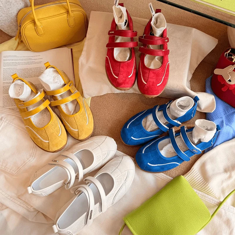 New Sneakers Women's Sport Shoes Flats Casual Loafers Sandals Summer 2025 Brand Comfort Hiking Travel Shoes Shallow Sandalias