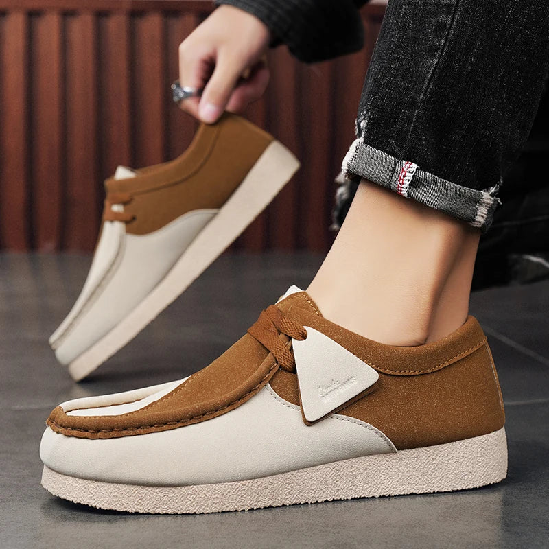 Men's Trendy New Foot on Fashionable Casual Shoes Man Sneakers Popular Outdoor Versatile Comfortable Thick Soled Mens Shoes