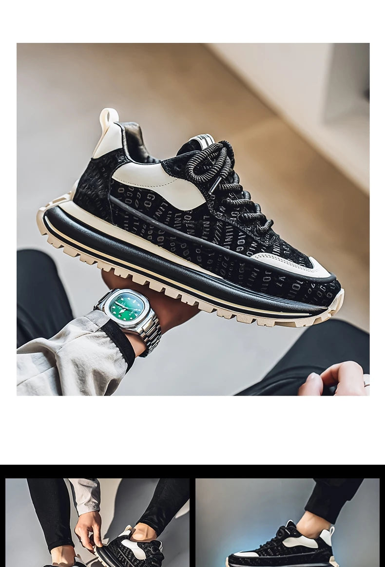 Loafers Fashion Casual Sneaker Men's Sneakers Sports and Leisure Shoes for Men Non-Slip All-match Wear-resistant Outdoor New