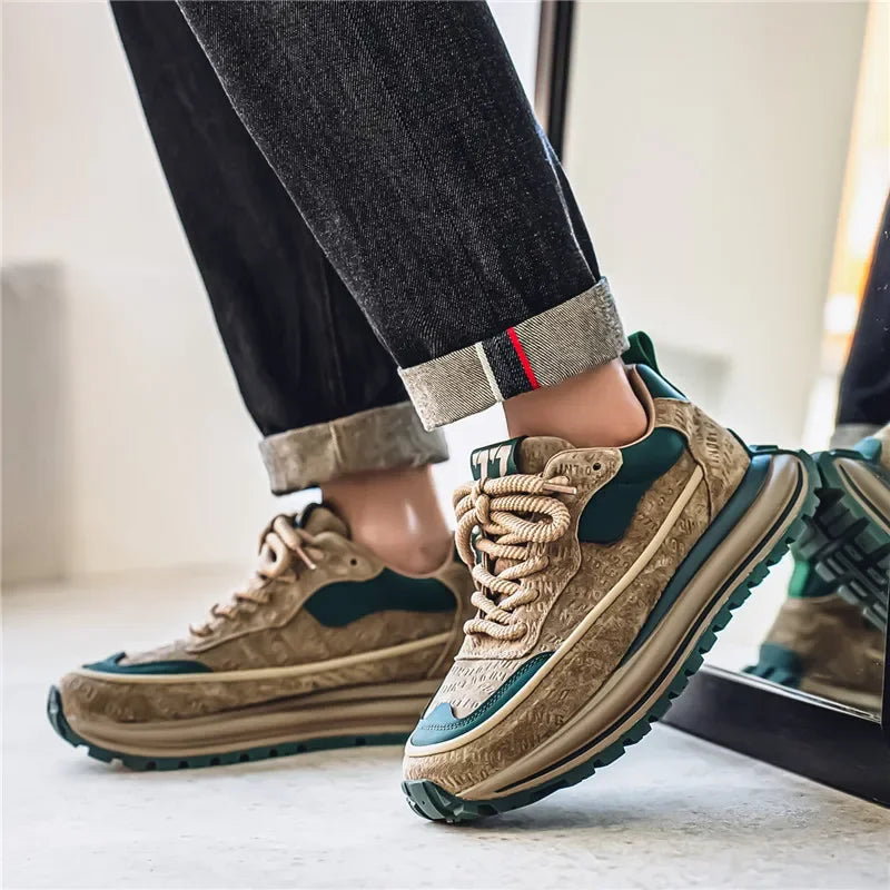 Loafers Fashion Casual Sneaker Men's Sneakers Sports and Leisure Shoes for Men Non-Slip All-match Wear-resistant Outdoor New