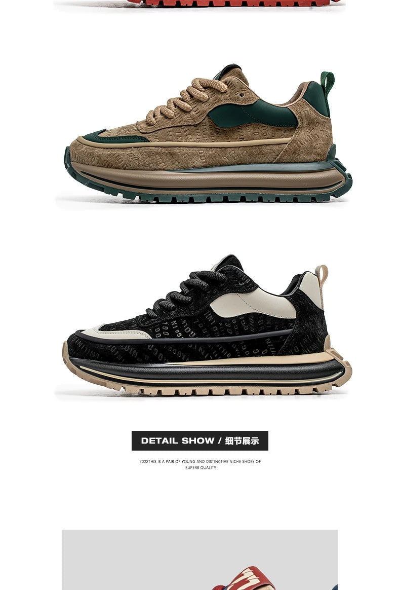 Loafers Fashion Casual Sneaker Men's Sneakers Sports and Leisure Shoes for Men Non-Slip All-match Wear-resistant Outdoor New