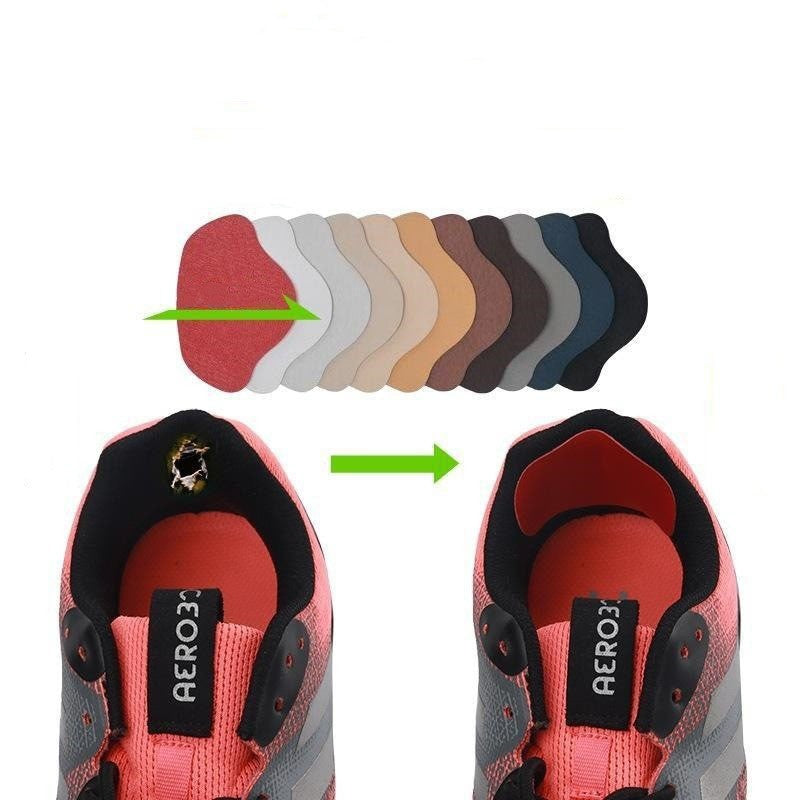 4Pcs Sports Shoes Patches Insoles Sneakers Men Heel Repair Subsidy Women for Anti-Wear Shoes Heels Sticker Foot Care Pad Inserts