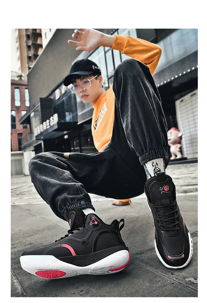 Popular Basketball Shoes Men Women Sneakers  Male Training Sports Fashion Colorful Waterproof Shoes Casual Non-Slip Couple Shoes