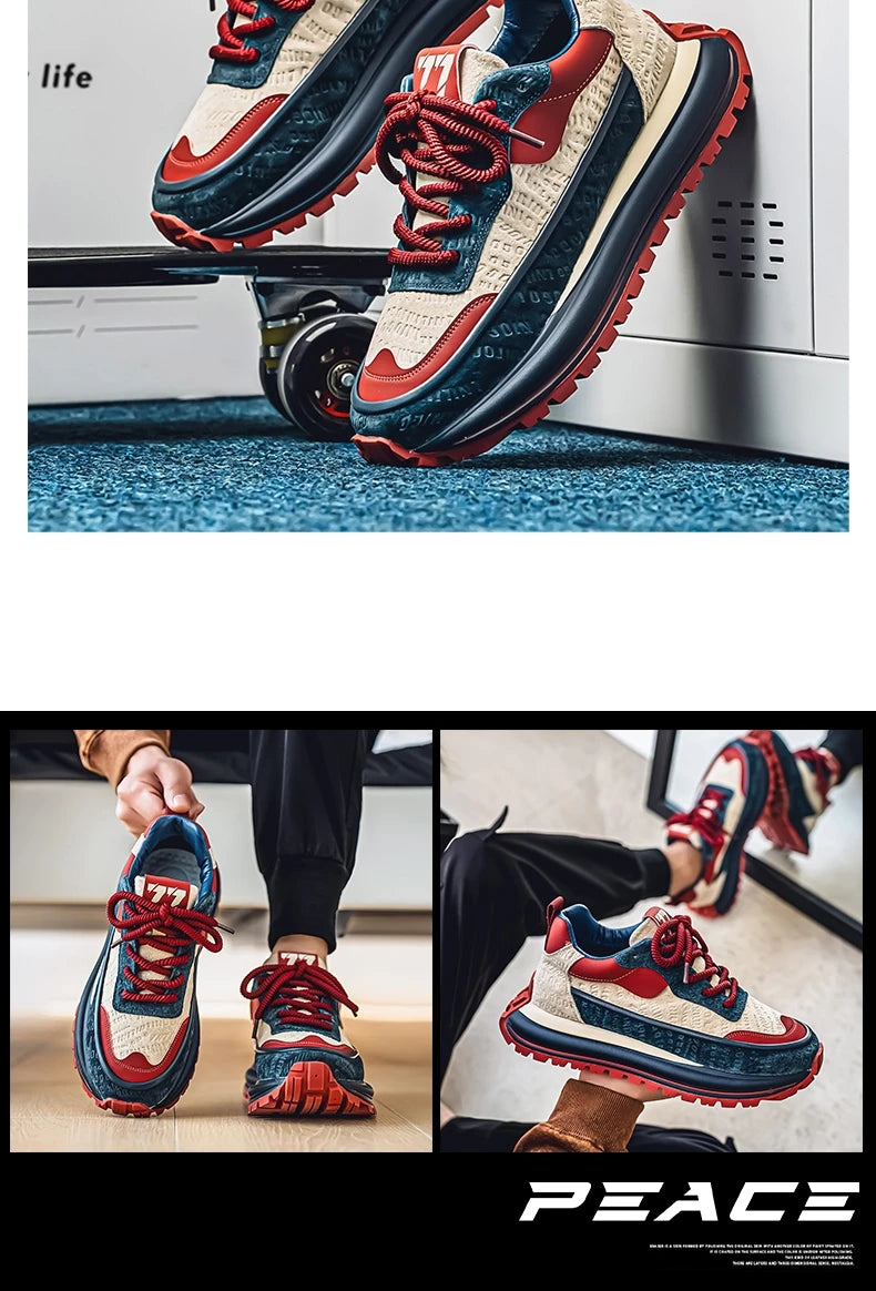 Loafers Fashion Casual Sneaker Men's Sneakers Sports and Leisure Shoes for Men Non-Slip All-match Wear-resistant Outdoor New