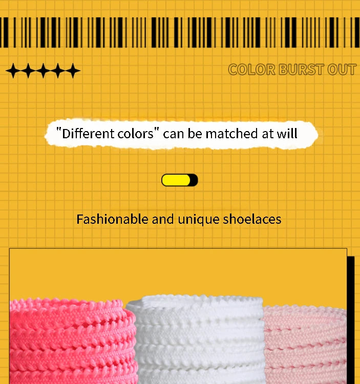 1Pair Shoe Laces New Casual Sneakers tennis Flat Shoelaces Fashion Rope Shoelace for Shoes 120/140/160CM Shoes Accessories