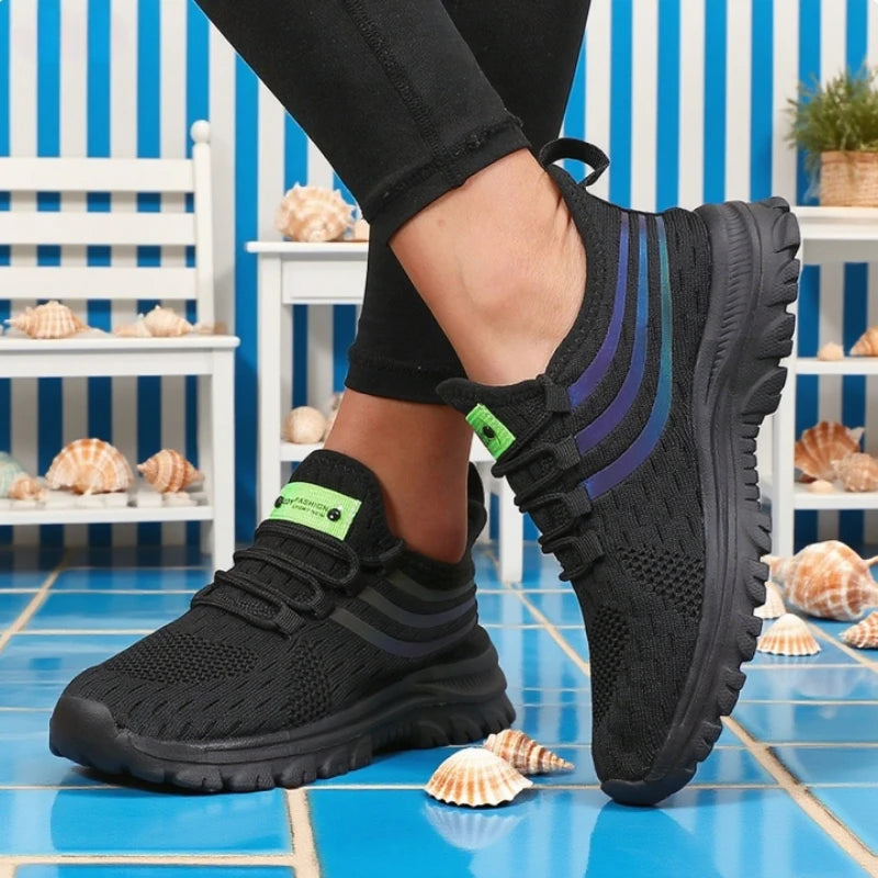 Women's Sneakers Minimalist Breathable Comfortable Classic Lightweight Walking Shoe Outdoor Training Tennis Balance Running Shoe